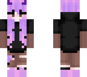 purple/lavender girl