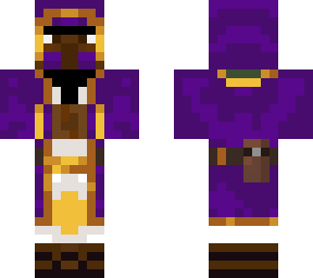 purple wandering trader