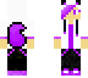 purple wolf boy