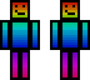 rainbow outline