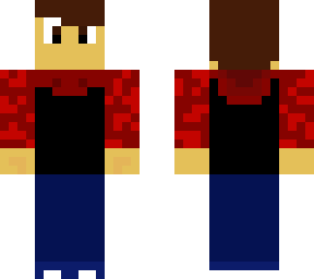 red & black hoodie(redo)