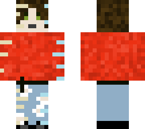red glitch boy