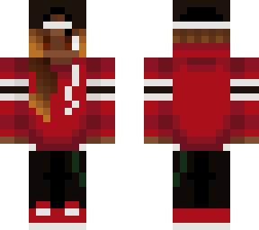 red hoodie tomboy