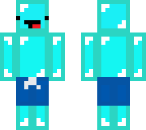skeppy in swimming shorts