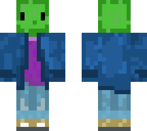 slime dude with jacket