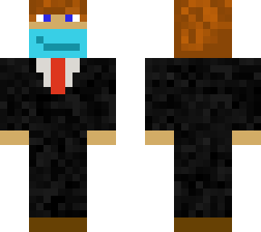 suit man with mask