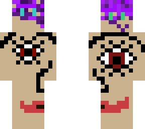the face