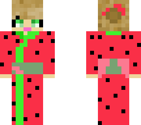 watermelon yukata