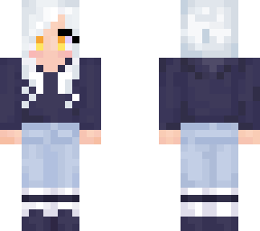 white hair girl (gift)