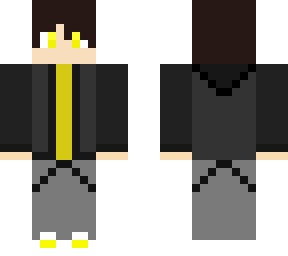 yellow boy with jacket