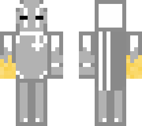 yellow white knight