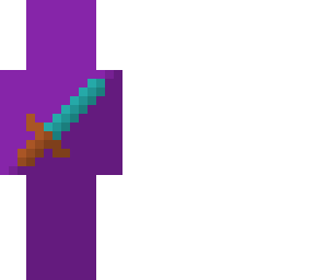 a textured diamond sword