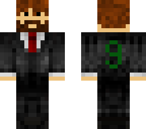 bearded reid in a suit