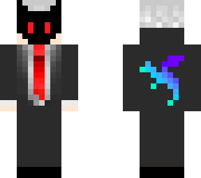 black dragon mask and cape with headphones
