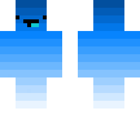 blue and white skeppy fade