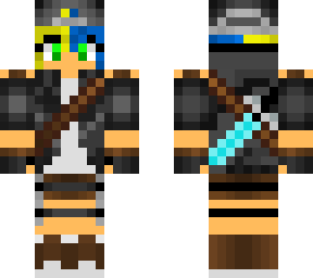 blue and yellow boy