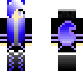 blue wolf girl
