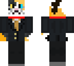 chalico cat in a suit