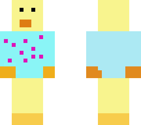 duck in a top