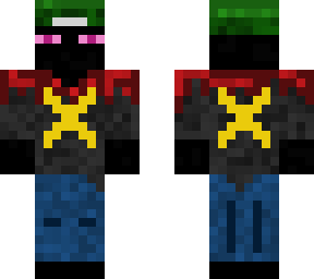 ender dude with green beanie