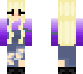 first blonde skin!
