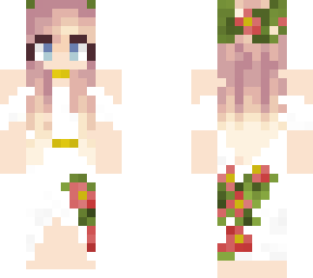 flowery wedding skin