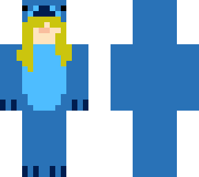 girl with stitch onesy