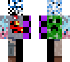 gliched skin