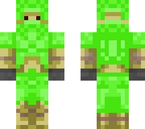green shullker skin