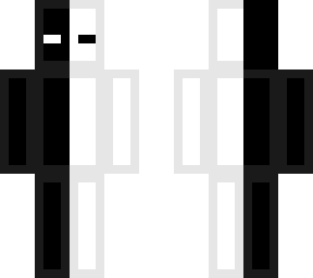 half black&white