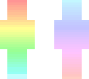 let the angels sing~ light-color rainbow ombre