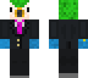 parrot in a suit