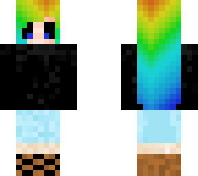 rainbow girl