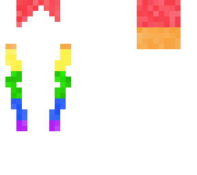 rainbow hair