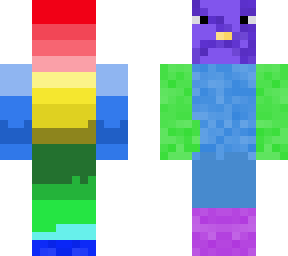 rainbow penguin