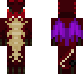 red dragon purple wings