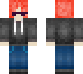 red hair modle