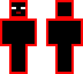 red outline