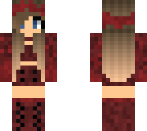 red summer look