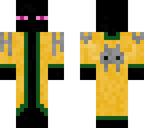 royal enderman orange w gray pattern