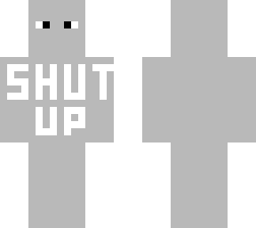 shut up gray dude with 3d eyes and small mouth
