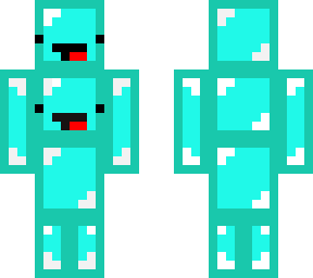 skeppy holding a skeppy head due to badboyhalo cutting his head off v2