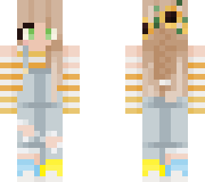 sunflower girl, original made by zerrotai