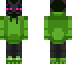 sweat enderman (green)