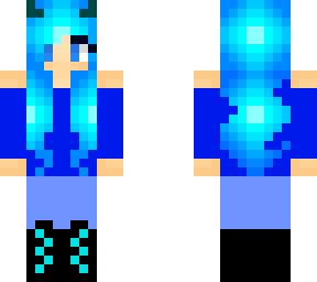 teal girl (edit)