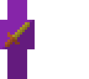 textured gold sword