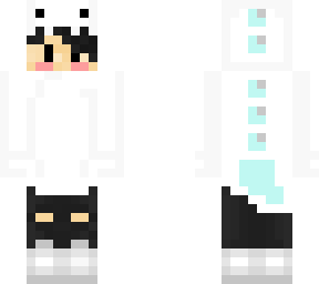white dino onesie