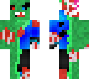 zombie blue pand