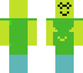 a noob parkour skin(but doesn't look too bad...