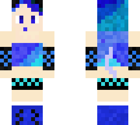 blue girl
